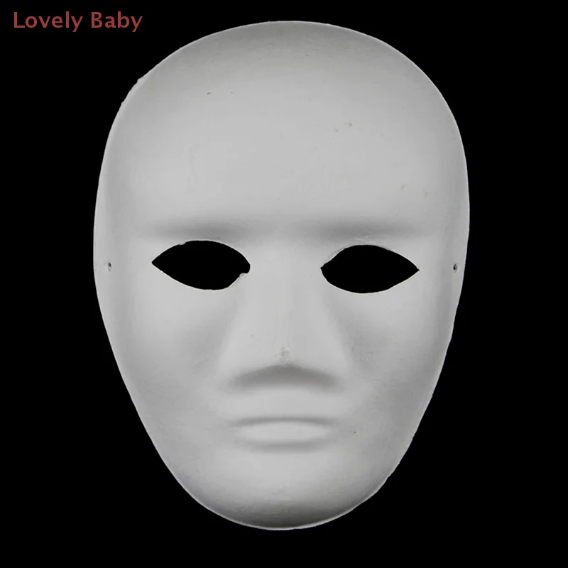 【BBS-7】 Estilo Chinês Pequim Básico Máscara Em Branco DIY Doodle Máscara de Halloween Máscara Dança Fantasma Máscaras de Hip Hop