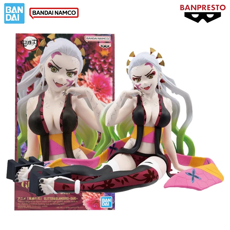 

Bandai Genuine Demon Slayer Banpresto Daki GLITTER&GLAMOURS-DAKI Pvc 21cm Anime Character Model Collection Toys Boxed Gifts