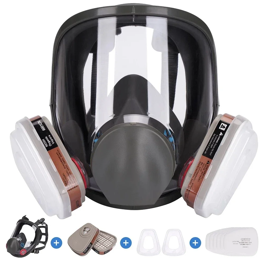 Gas protective Mask, Safety ventilator, 6800 same, spray paint, spray paint, full cover