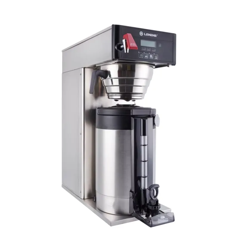 20L/Hour Stainless Steel Programmable Electric Drip Coffee Maker Table Steam Automatic For Commercial Hotel Use
