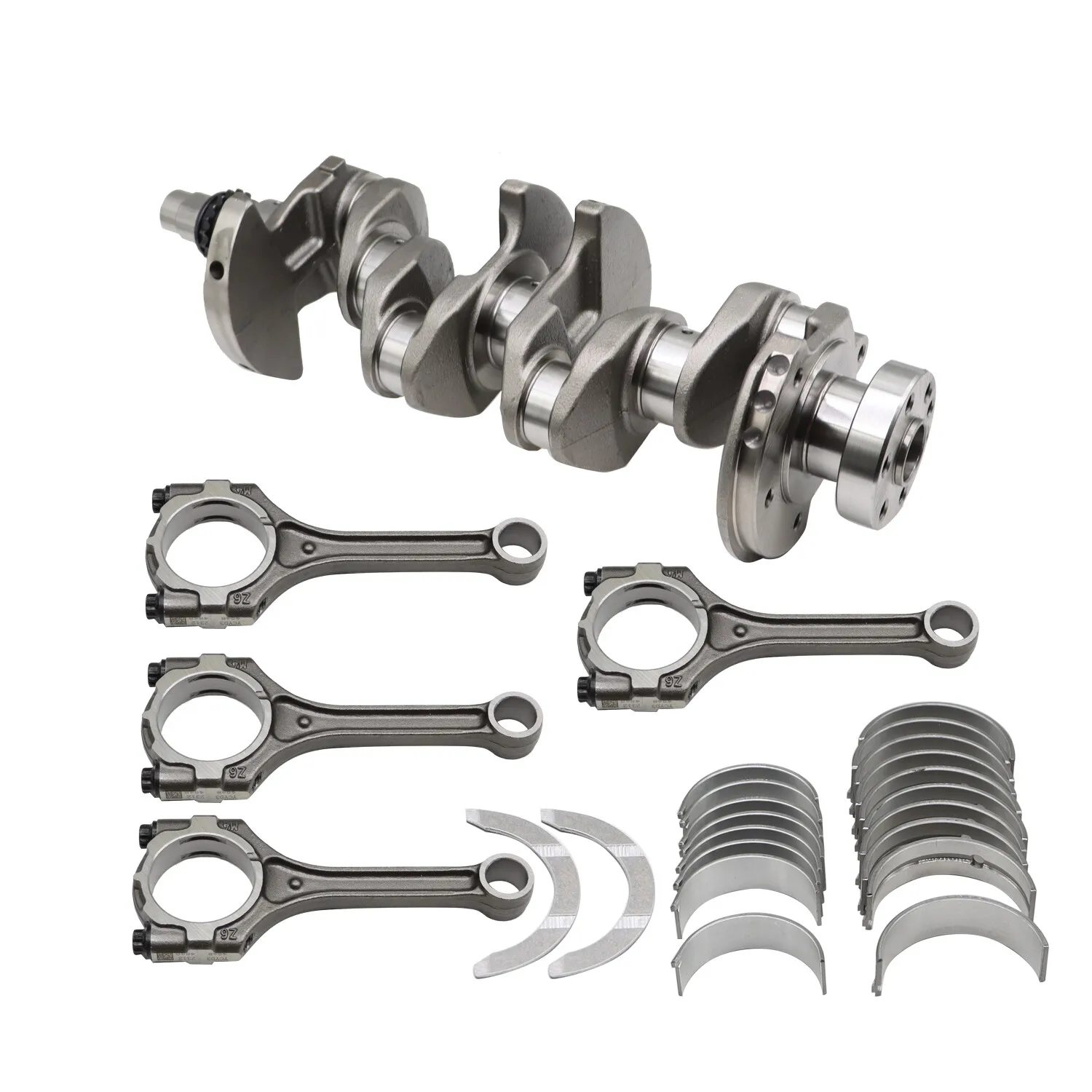 G4FD Crankshaft & Con Rod & Crankshaft Main Bearing Set & Connecting Rod For 2009-2020 Hyundai Kia 1.6L 23110-2B610 23510-2B010