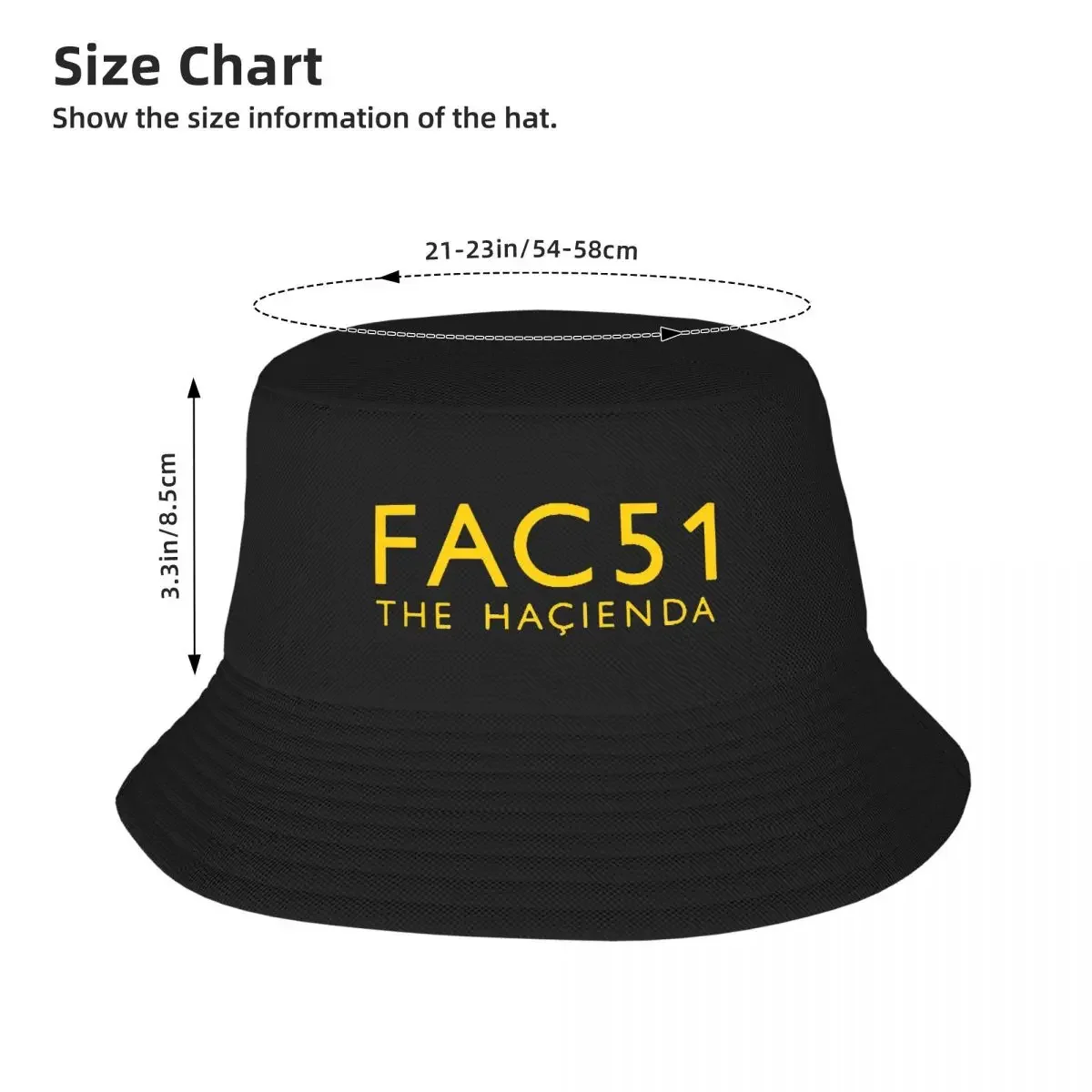 Fac51 Prime 8 topi Bucket topi Panama topi Bob anak-anak topi nelayan Hip Hop topi nelayan musim panas pantai memancing topi uniseks