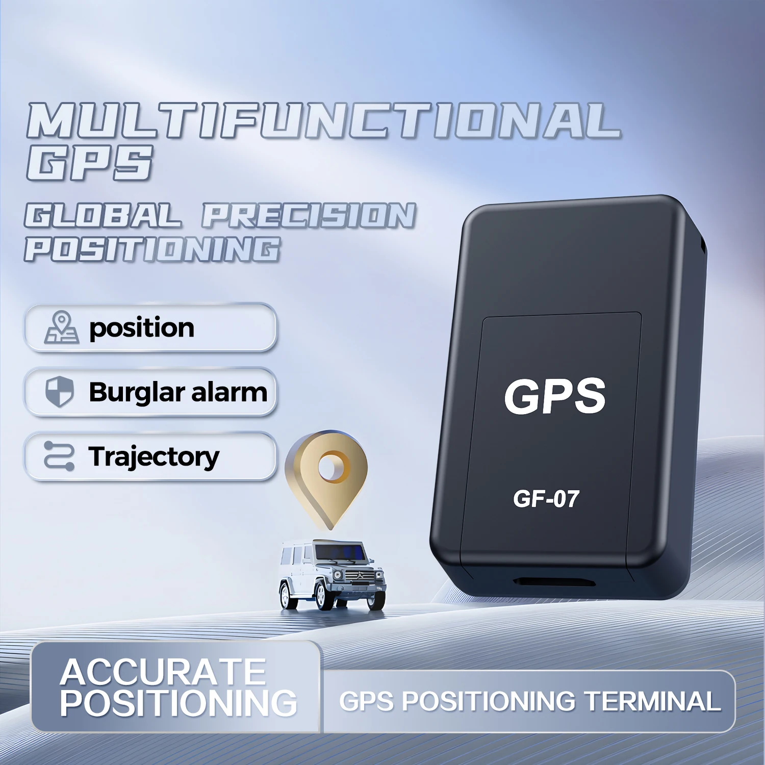 

GF07 Mini Tracking Locator Motorcycle Car Gps Tracker Magnetic Vehicle Tracker Locator for Pets Child Elderly Gps Position App