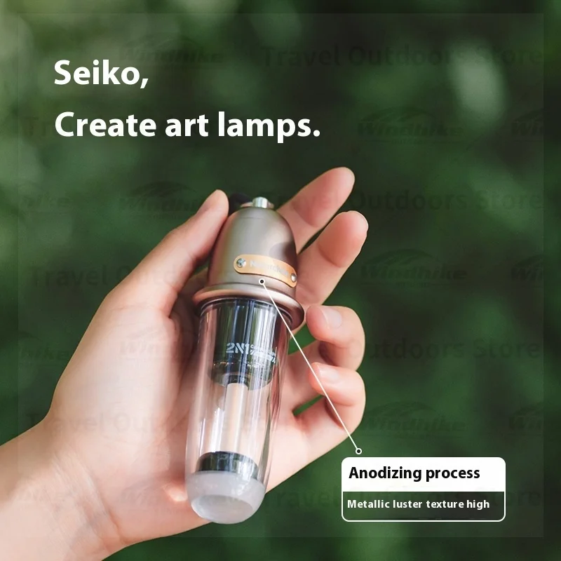 Naturehike في الهواء الطلق المحمولة فانوس التخييم الإضاءة مصباح لتهيئة الجو مصباح معلق الجدة لوازم التخييم المشي لمسافات طويلة أضواء درب #5