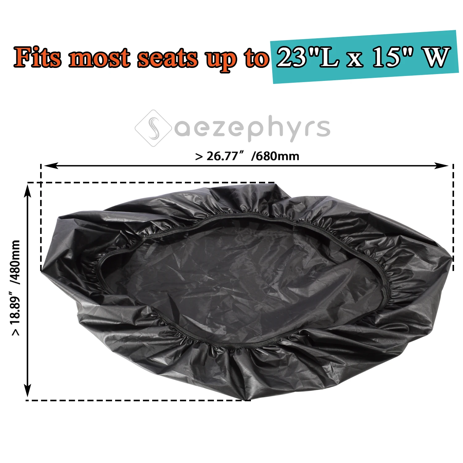 غطاء مقعد دراجة نارية مقاوم للماء ومضاد للمطر وواقي للمقعد وحمالة صدر لهوندا وكاواساكي وهارلي تورينج وسوفتيل سبورتستر داينا سي في أو إليكترا ستريت غلايد رود كينج