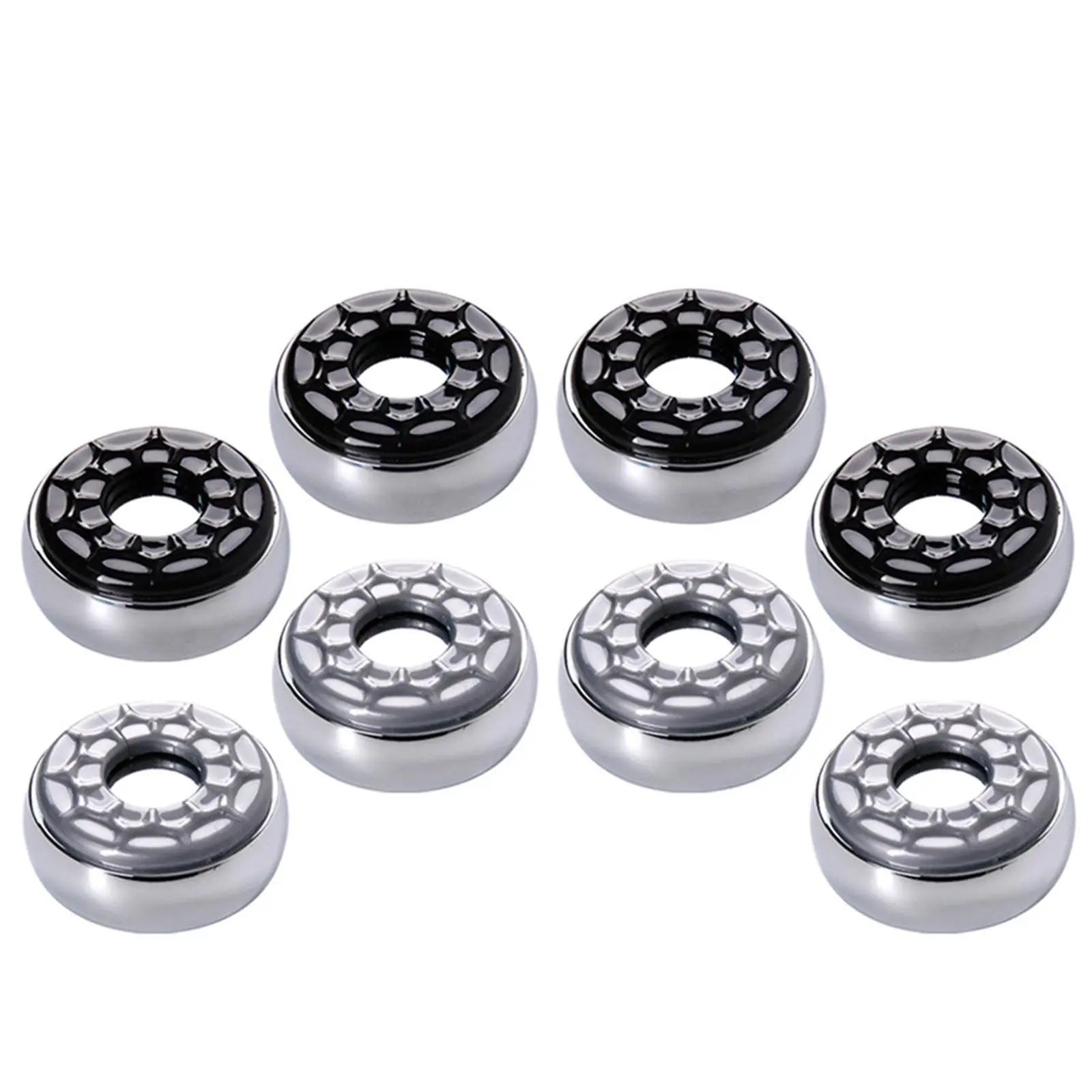 8Pcs Portable Shuffleboard Pucks Replacements for Kids Multiple Games Shuffleboard Table Accessories