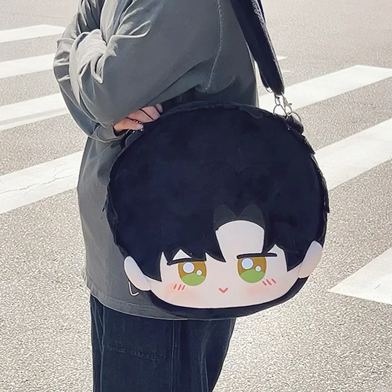 Game Anime Love and deepspace Zayne Cosplay Big Mouth Transparent itabag Student Zipper Backpack Messenger Bags Shoulder