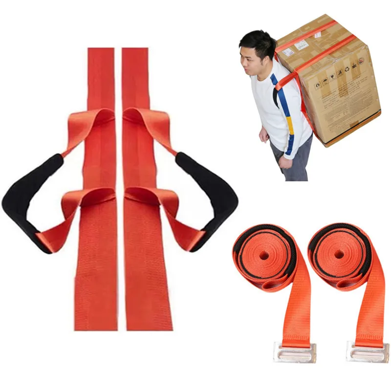 Furniture Moving Carrying Straps Shoulder Forearm Carry Rope Lift Heavy Furniture Transport Belt Ropes Lifting Cord Moving Strap