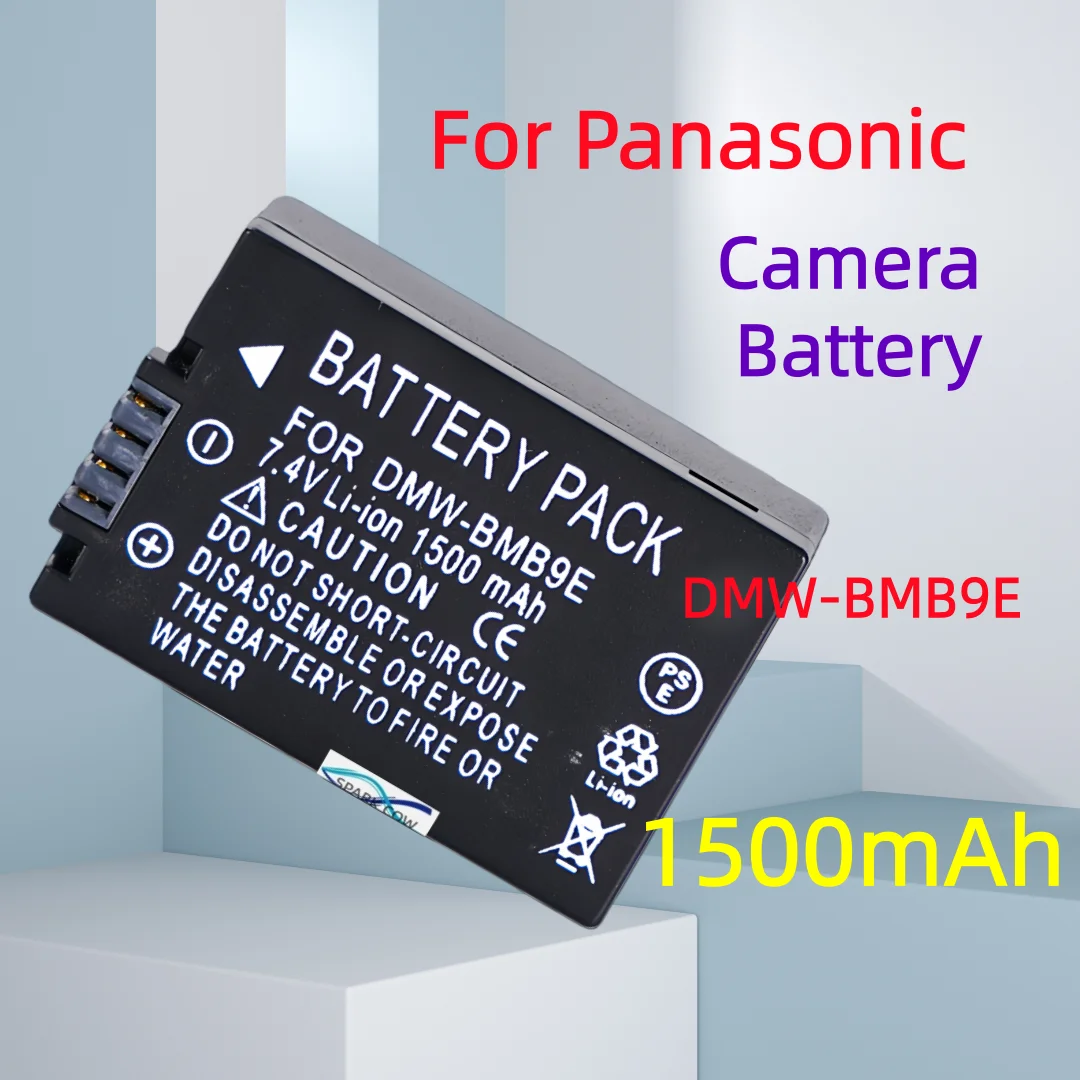 

Аккумулятор или зарядное устройство DMW-BMB9E DMW BMB9 ёмкостью 1500 мАч для фотоаппаратов Panasonic Lumix DC-FZ82 FZ70 FZ60 FZ100 FZ150 FZ40 FZ45