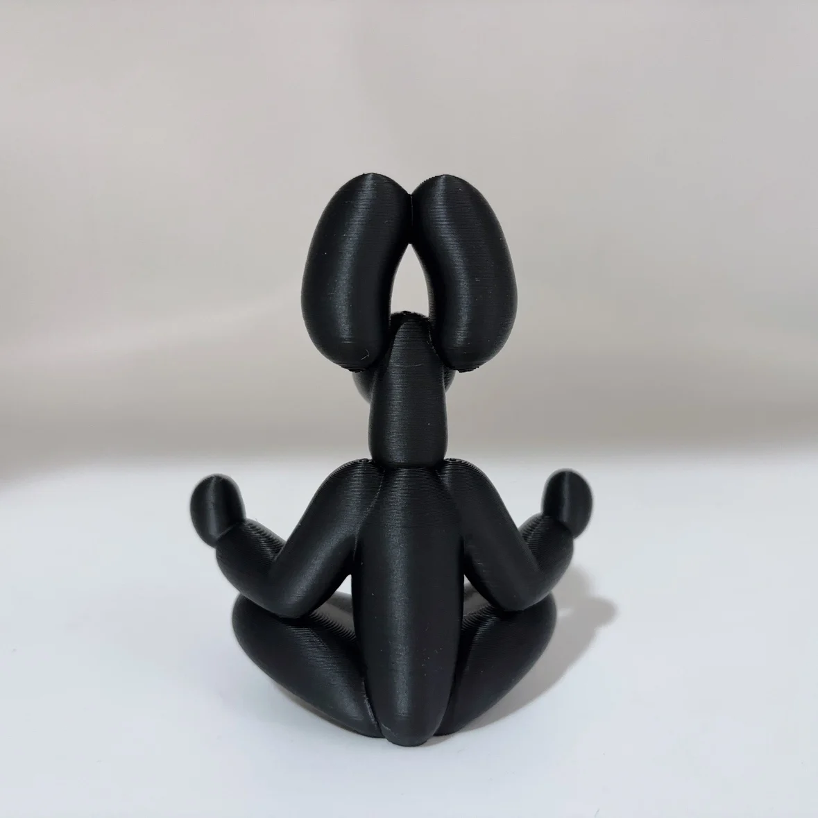 Cute Balloon Dog Statue Ornament, Meditation Dog Ornament Fun Sculpture, Suitable for Living Rooms, Bookshelves, Valentine's Day - view 5