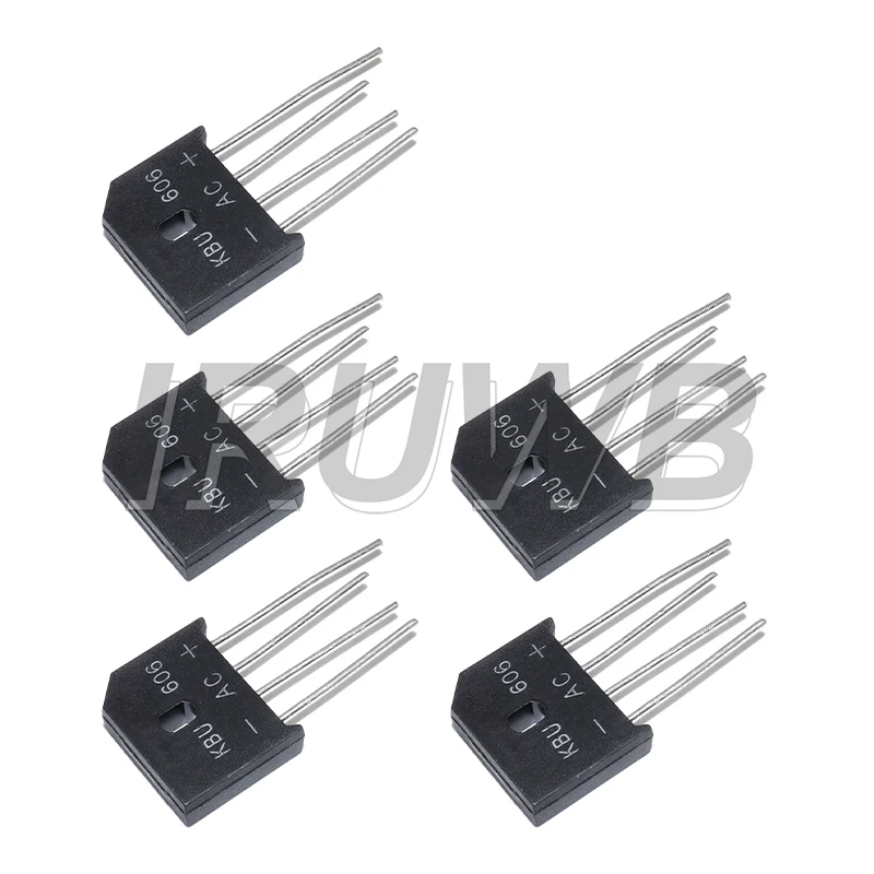 10Pcs New KBP206 21…