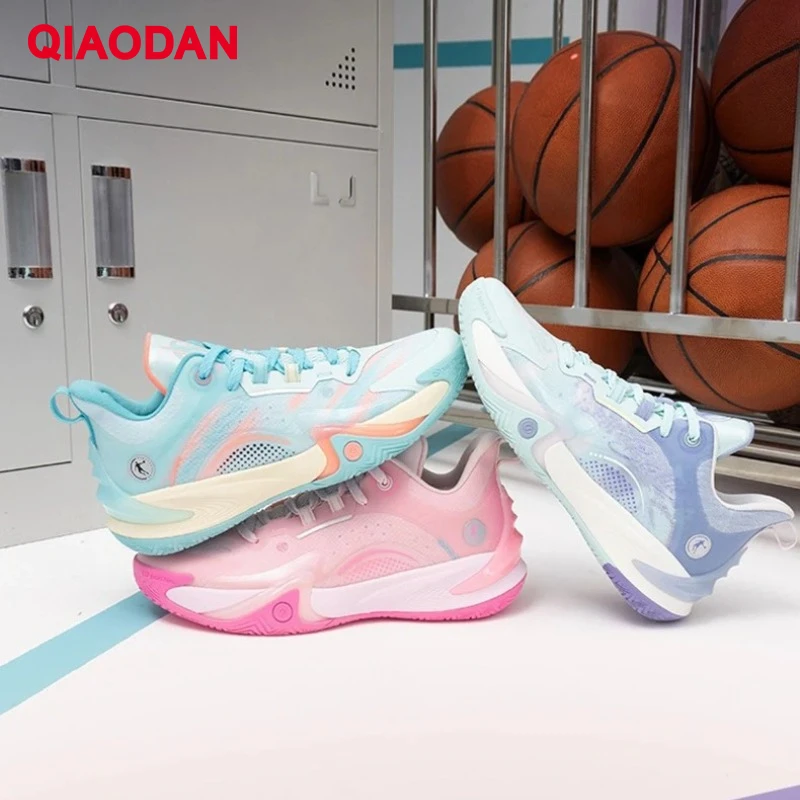 QIAODAN PoYing 6th Gen Men's Basketball Shoes 2026 Spring Lightweight Non‑Slip Breathable Durable Athletic Sneakers QXA013251109