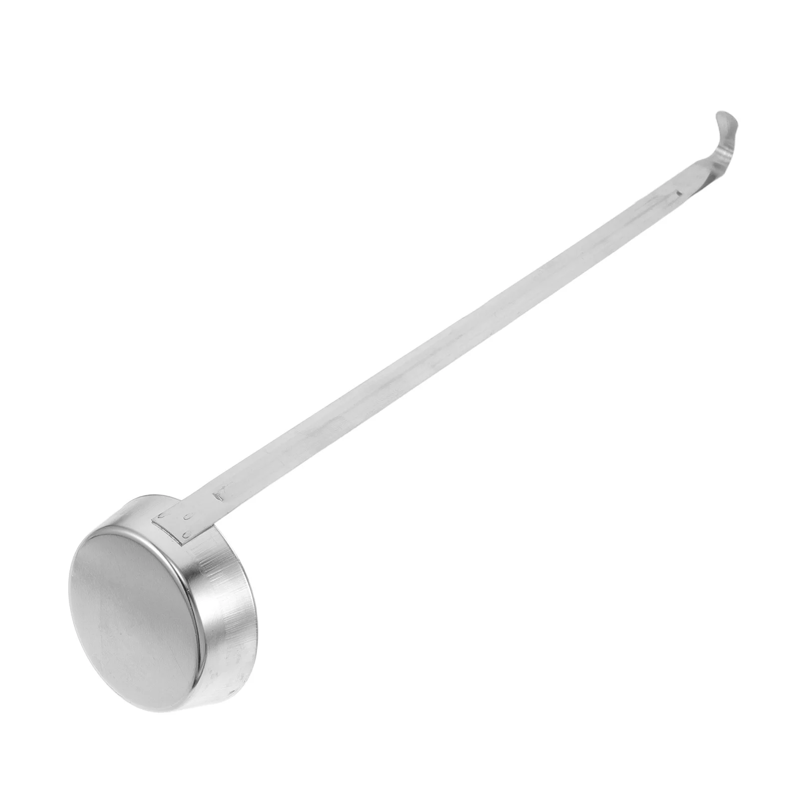 

Pizza Sauce Ladle Spoon Stainless Steel Flat Bottom Long Handle For Portioning Soup Ketchup Gravy Cereal Wine Measuring Serving