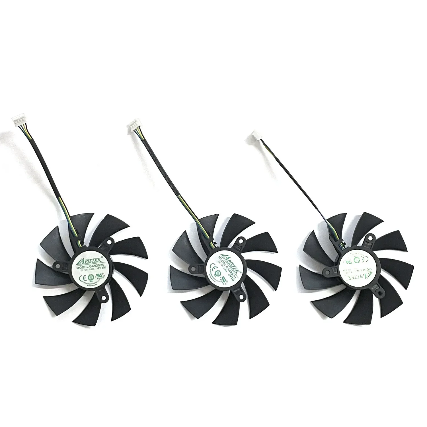 3 FAN New 87MM 4PIN GA92S2U RTX2080TI GPU Fan for Zotac Gaming RTX 2080 Ti AMP Extreme Graphics Card Cooling Radiator