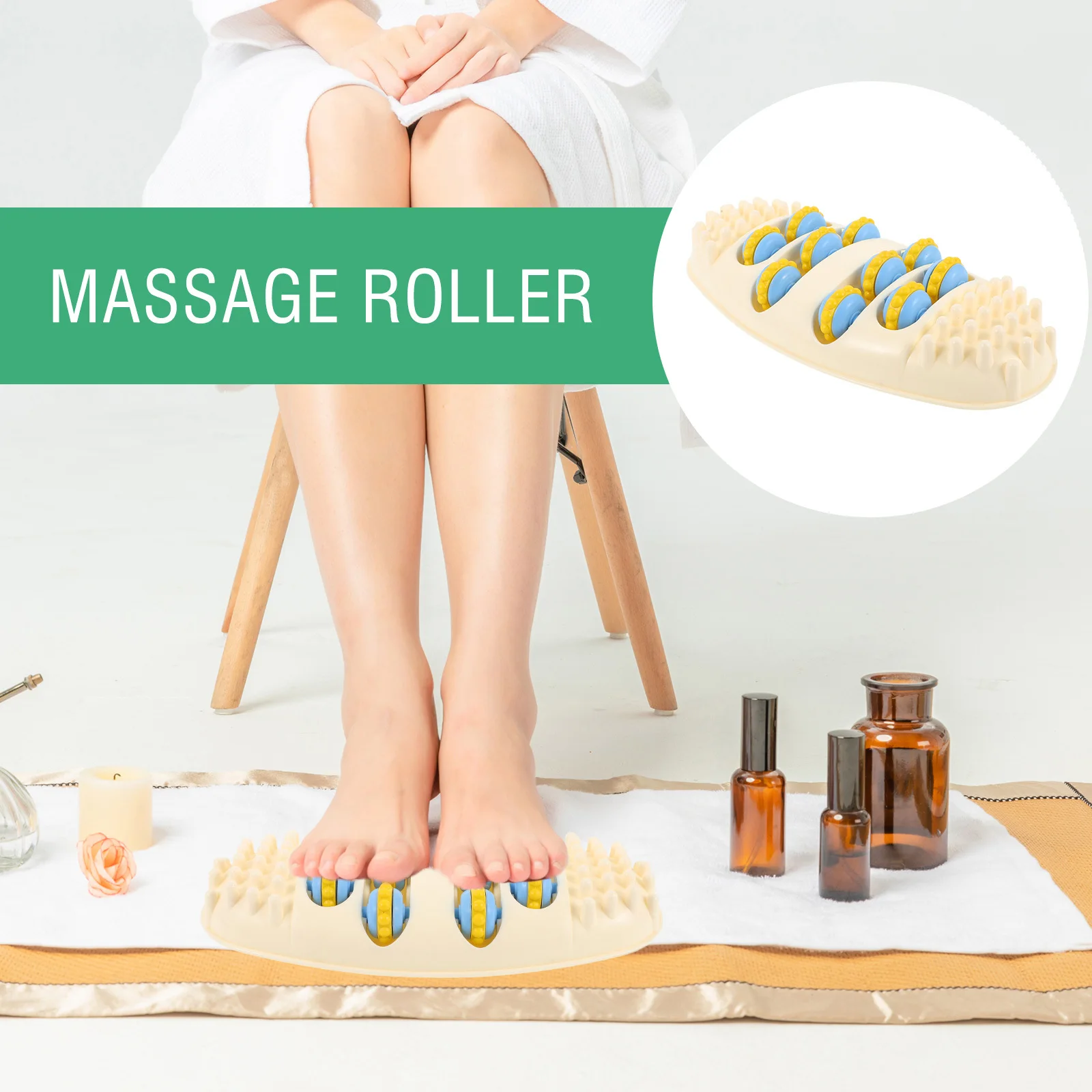 

Deep Tissue Foot Massager Tool Massagers Feet Compact Acupoint Tools for Runners