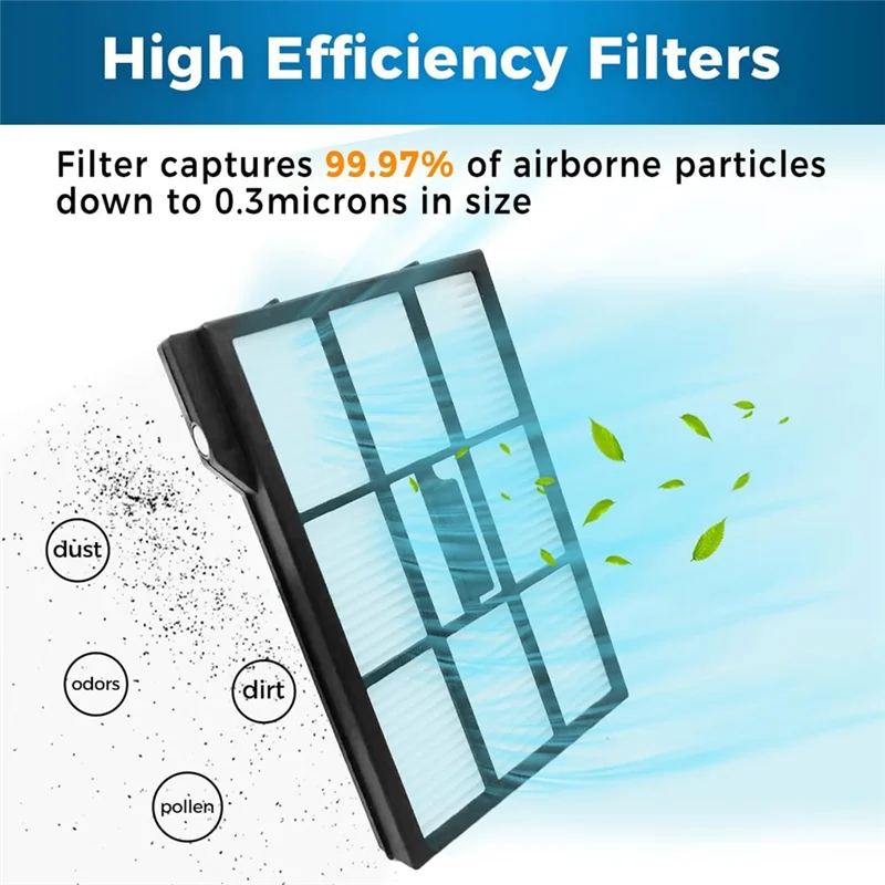 Sac à poussière filtre brosse latérale rouleau brosse 12 pièces pièces de rechange pour Eufy E25 Omni/E28 Omni Robot aspirateurs Cleaner-A77G