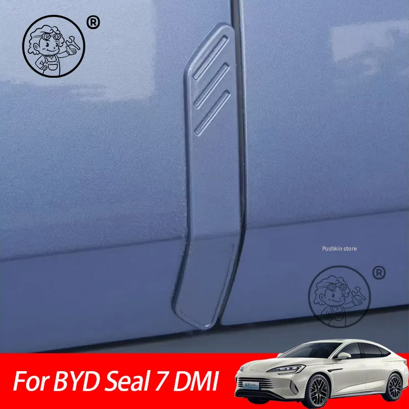 

For BYD Seal 7 DMI SEAL 07 DMI 2025 2026 Car Door Anti-Collision Strip Protective Sticker Scratch Resistance Accessories