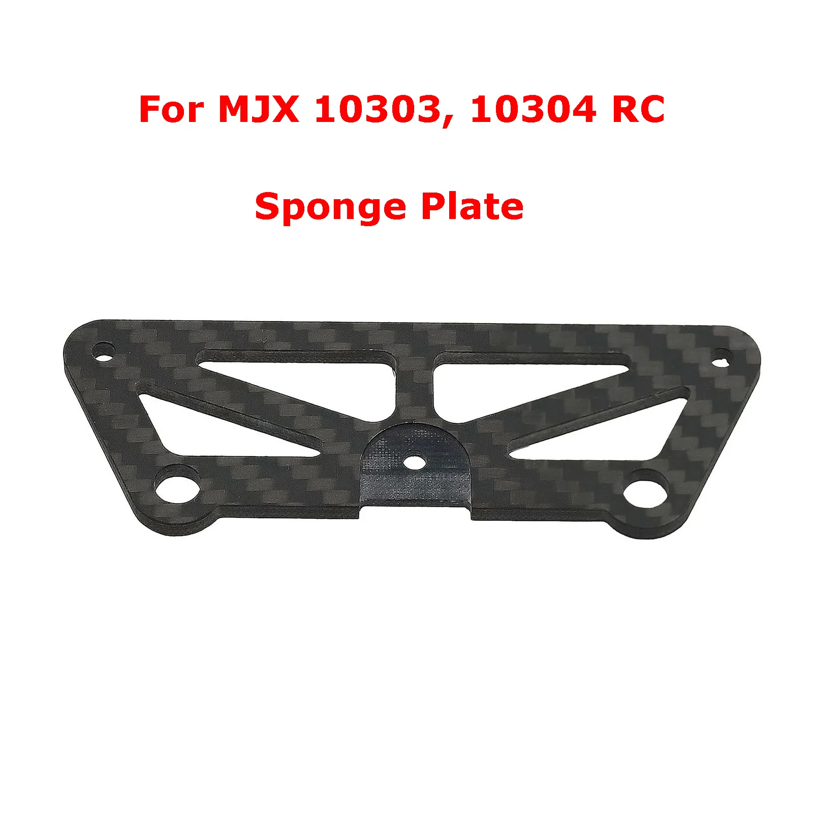 

For MJX 10303/10304 RC Sponge Plate Carbon Fiber Front Bumper Sponge Plate LY219 RC Car Accessories