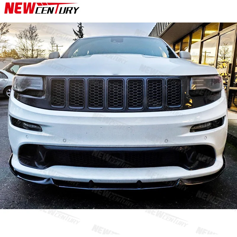Grand Cherokee Front Lip - Suitable for 2014-2023 Grand Cherokee Modified Carbon Fiber Front Lip Spoiler