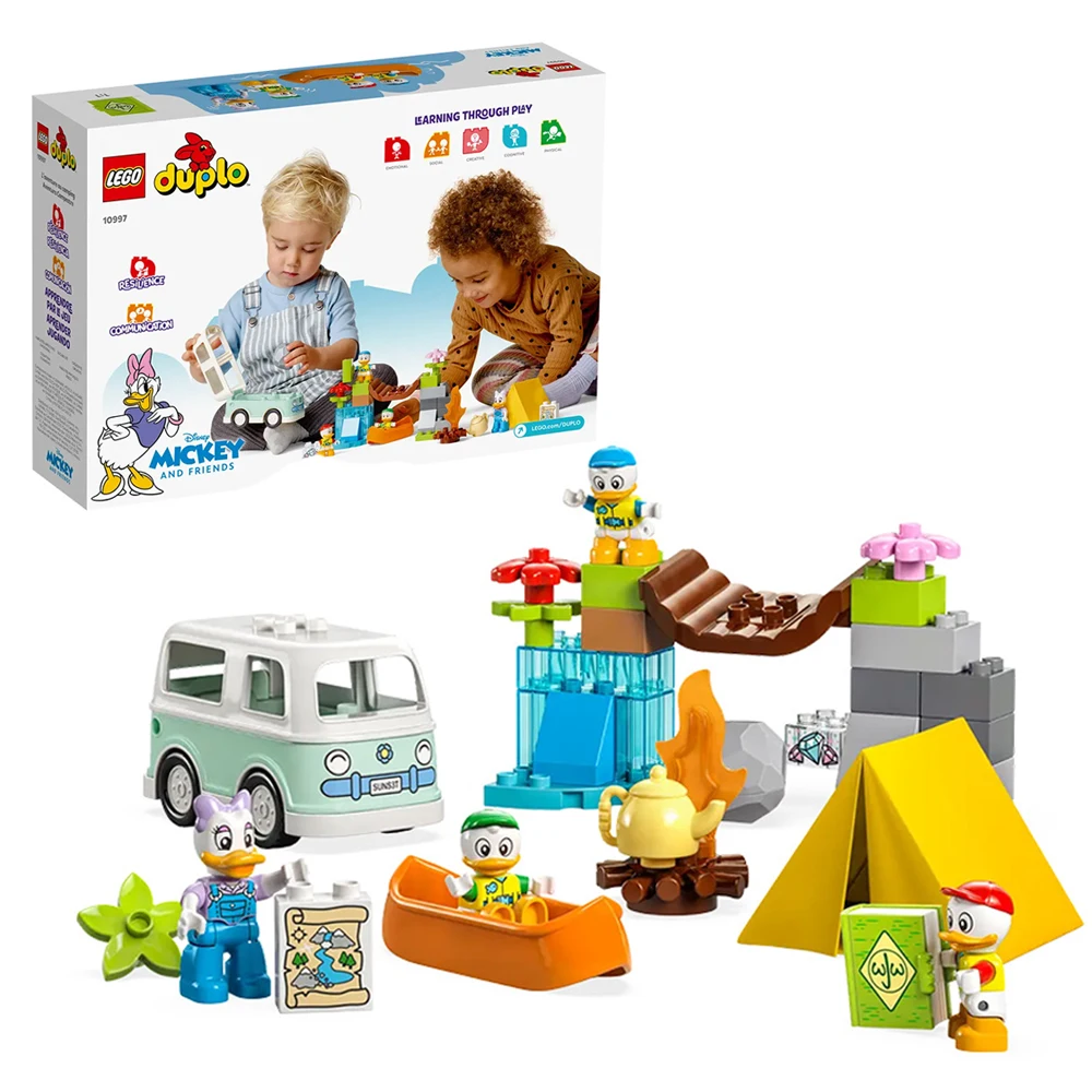 

Lego Building Blocks Debao Series 10997 Camping Adventure Boys and Girls Assemble Building Blocks Children's Toys Gift