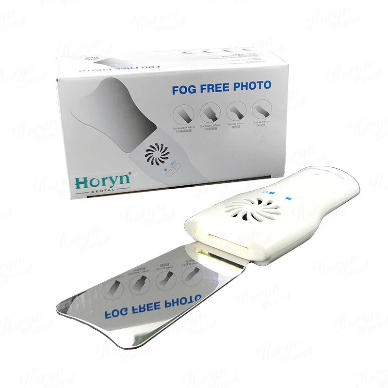

den tal Orthodontic LED Photography Defogging Photo Mirror Oral den tal Instrument