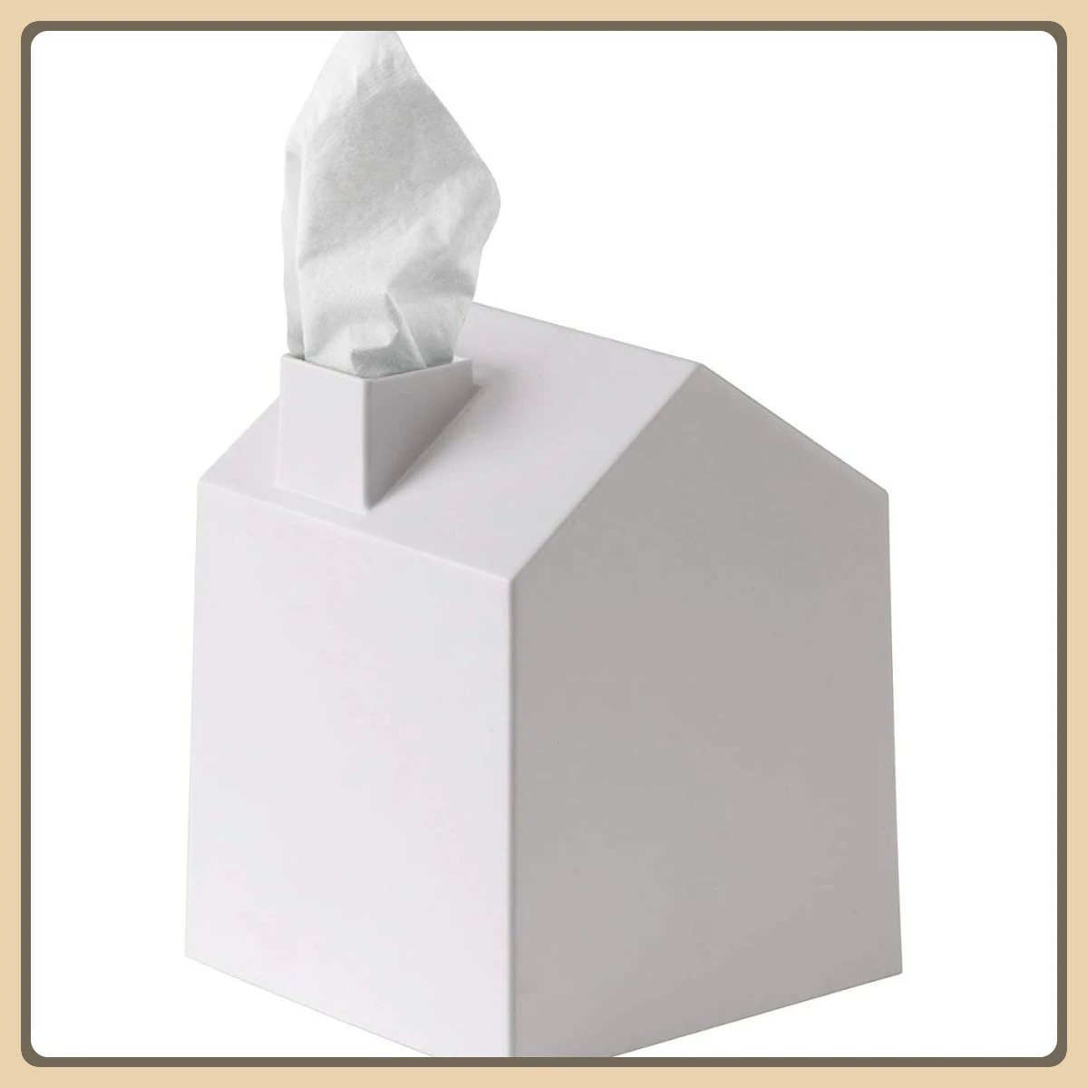 

Очаровательный держатель для салфеток в доме, белый квадратный чехол для декора ванной комнаты в офисе, спальне