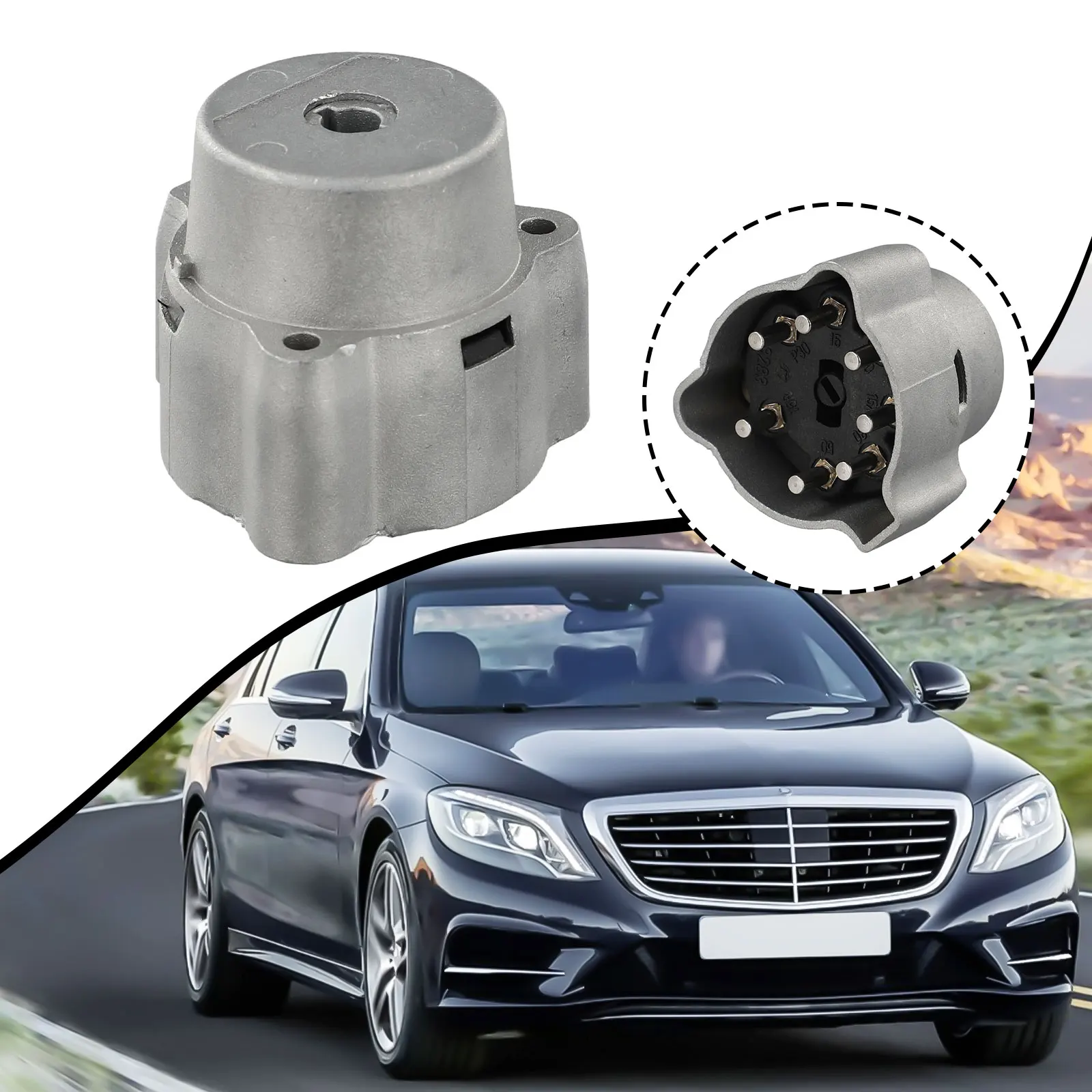 Ignition Starter Switch for Mercedes W123 W124 W126 W201 W202 R107 Including 190E 260E 300TE 400E 560SEL 2025450104