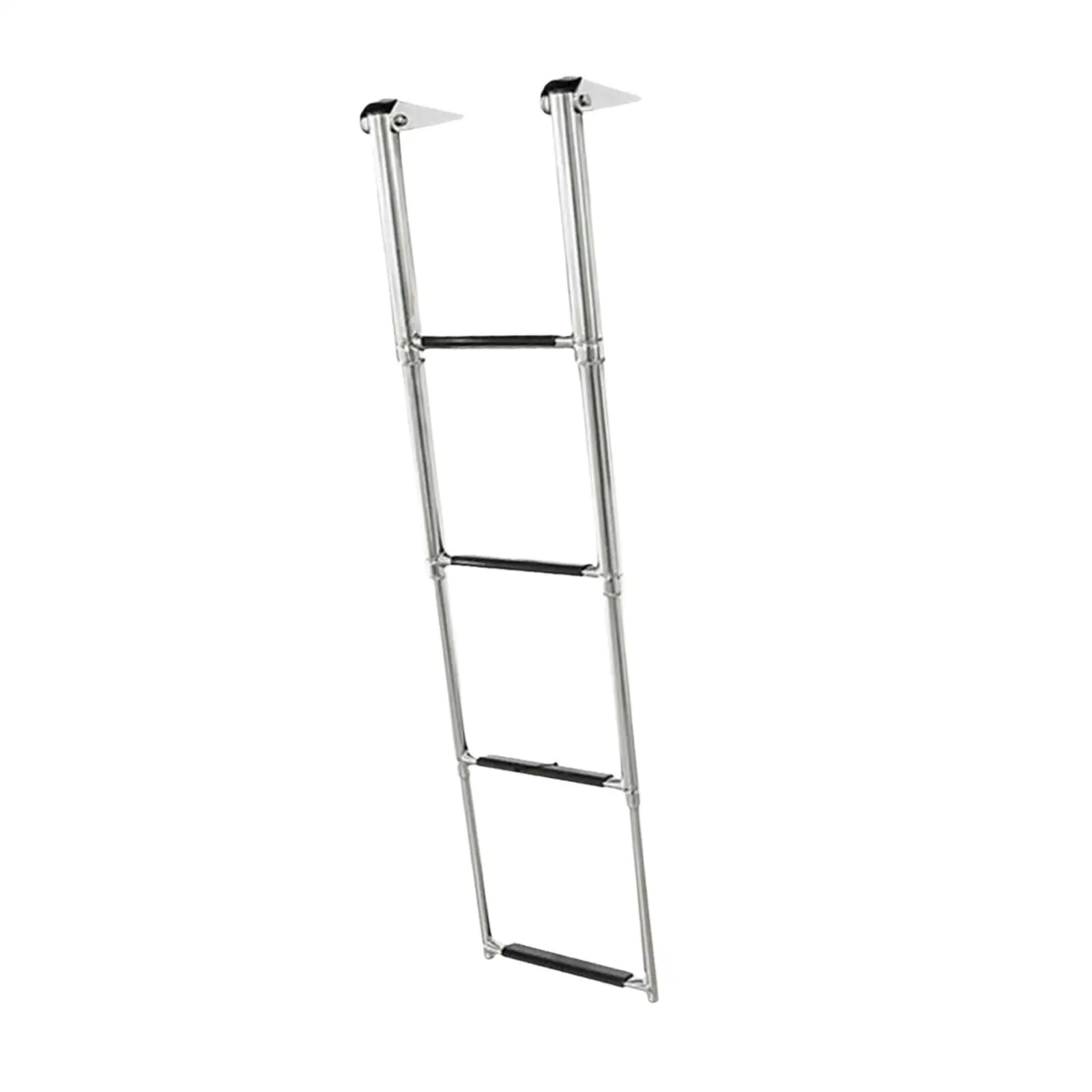 

Pontoon Boat Ladder Stainless Steel 4 Step Boat Ladder for Boat Ships Yacht