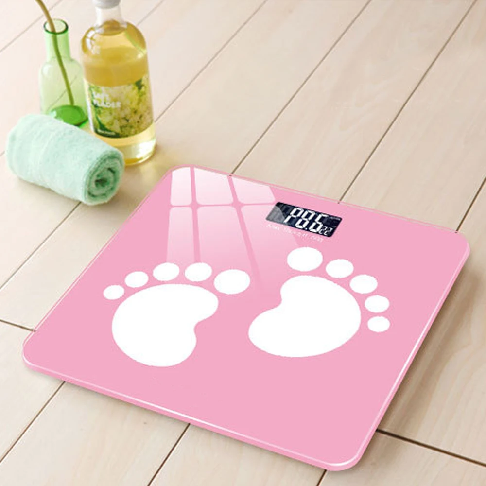 Home health weight scale bathroom scale human body weighing digital electronic fat scale can be customized logo production