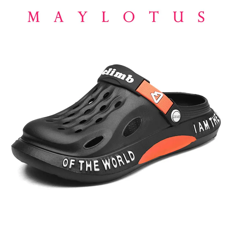 

New Style Summer Men Slippers Outdoor EVA Mans Shoes Beach Sandal Young Casual Non-slip Men's Sandals Thick Bottom Male Footwear