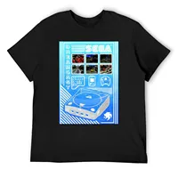 Sega Dreamcast Vector Design T-Shirt clothes customs blue archive affliction shirts mens t shirt