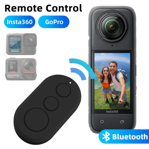 Control remoto Bluetooth para Insta360 X5 X4 X3 X2 Insta 360 Ace Pro 2 GoPro 13 12, controlador de botón de liberación de obturador de fotografía