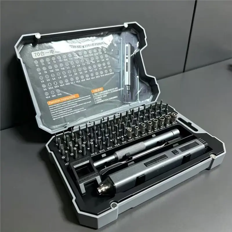 [A92P!】 Mini Electric Screwdriver Set Cordless 70-In-1 Repair Tool Kit For Electronics DIY For Computer Phone