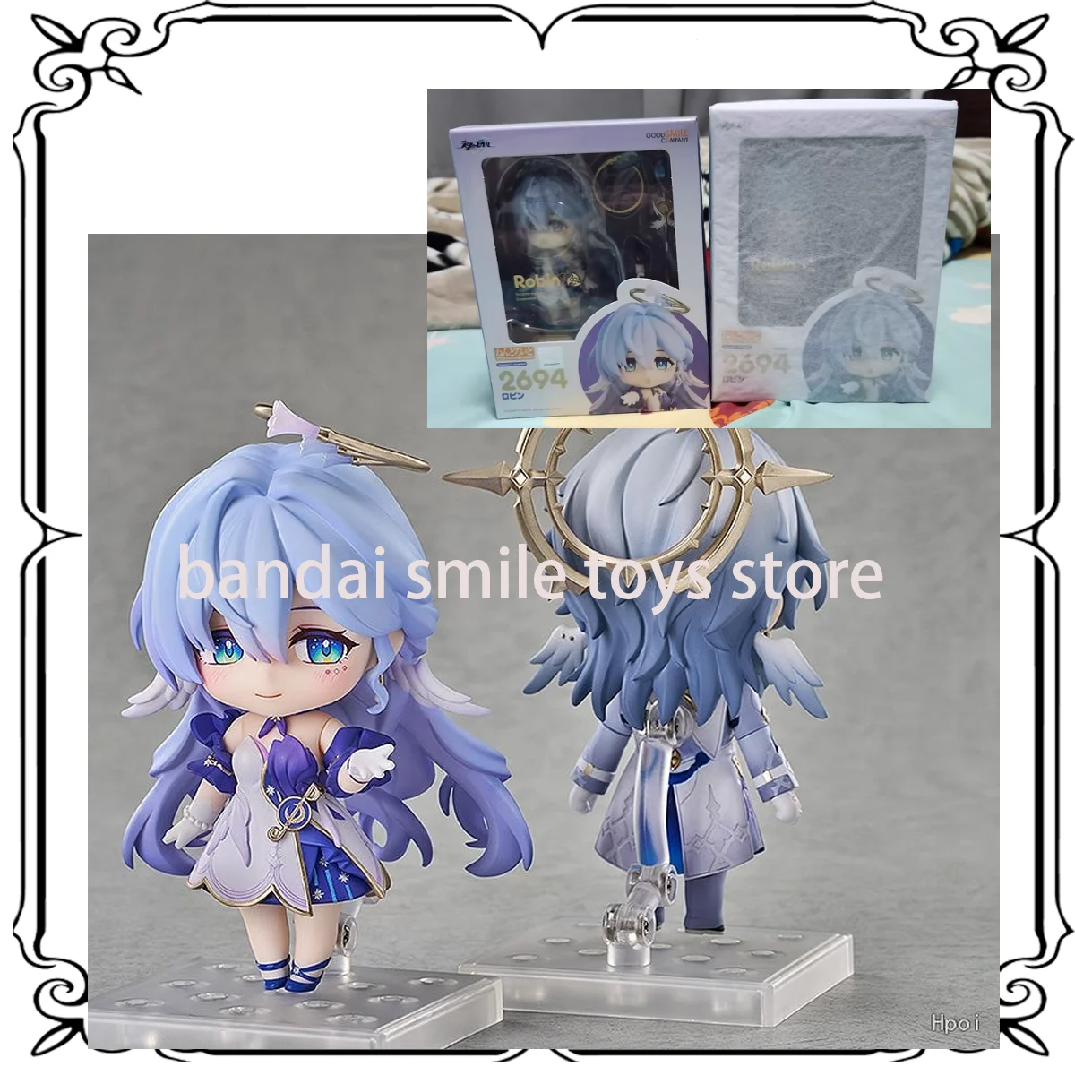 

GSC 2694 Original Nendoroid Joints Movable Kawaii 10CM Robin Anime Action Figures Toys for Kids Gifts