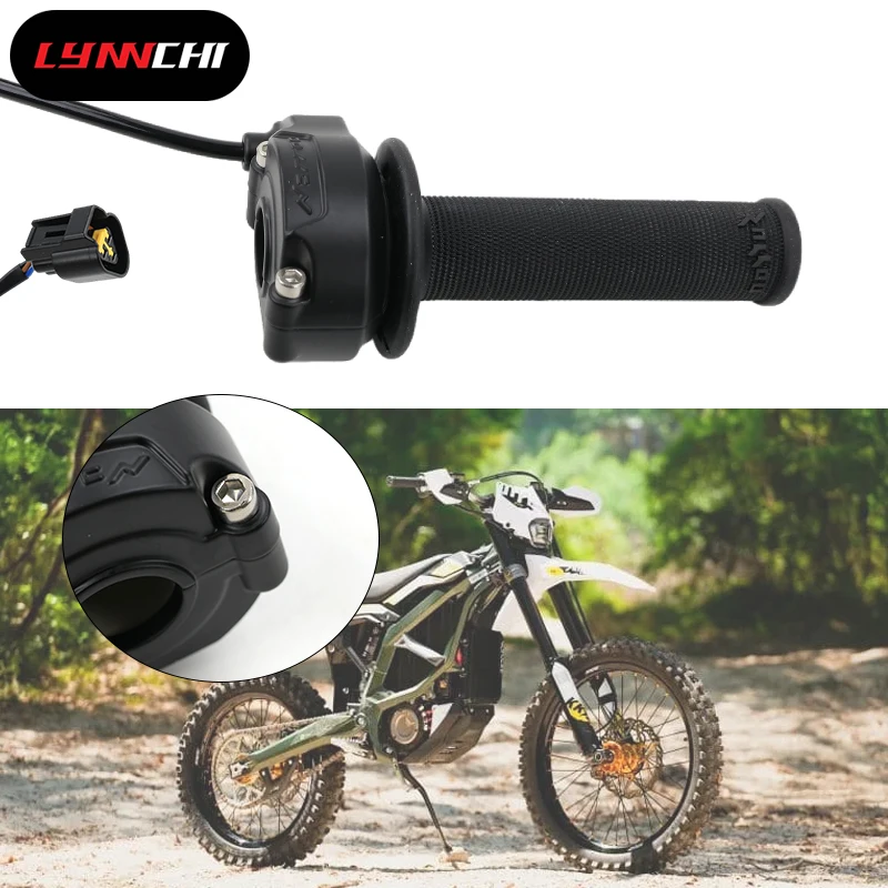 

LYNNCHI Motorcycle Parts Grips Speed Throttle Accelerator Handle Grip Handlebar For Ultra Bee UltraBee Electric Vehicle Bike