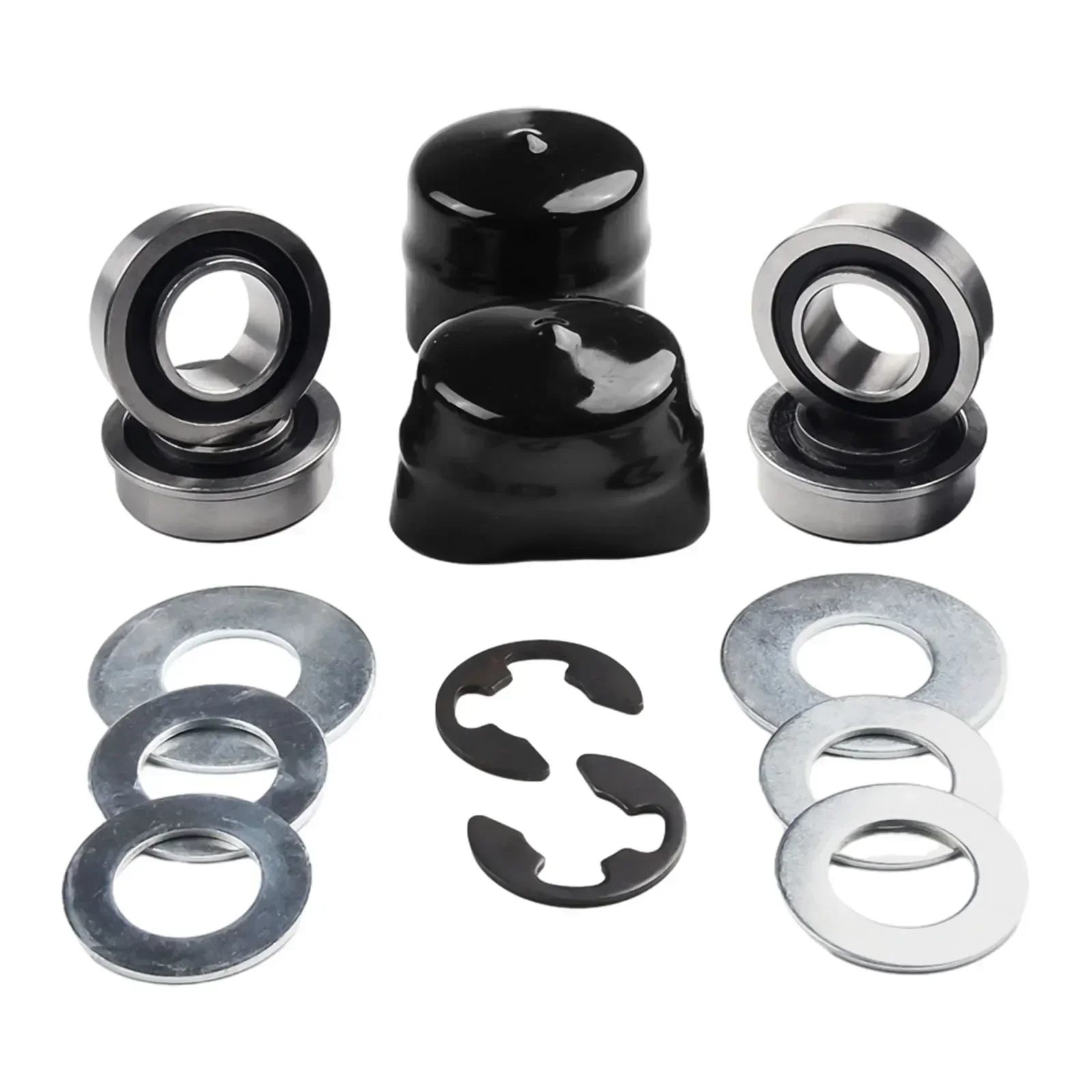 9040H Front Wheel Bushing To Bearing Conversion Kit Compatible For Poulan Husqvarna Lawn Mower