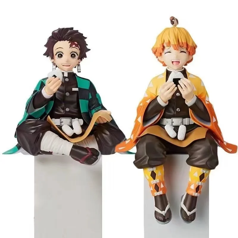 

Demon Slayer Action Figure Kimetsu No Yaiba Anime Figures Nezuko Zenitsu Giyuu Kyoujurou Mitsuri Muichirou Doll Toys for Kids