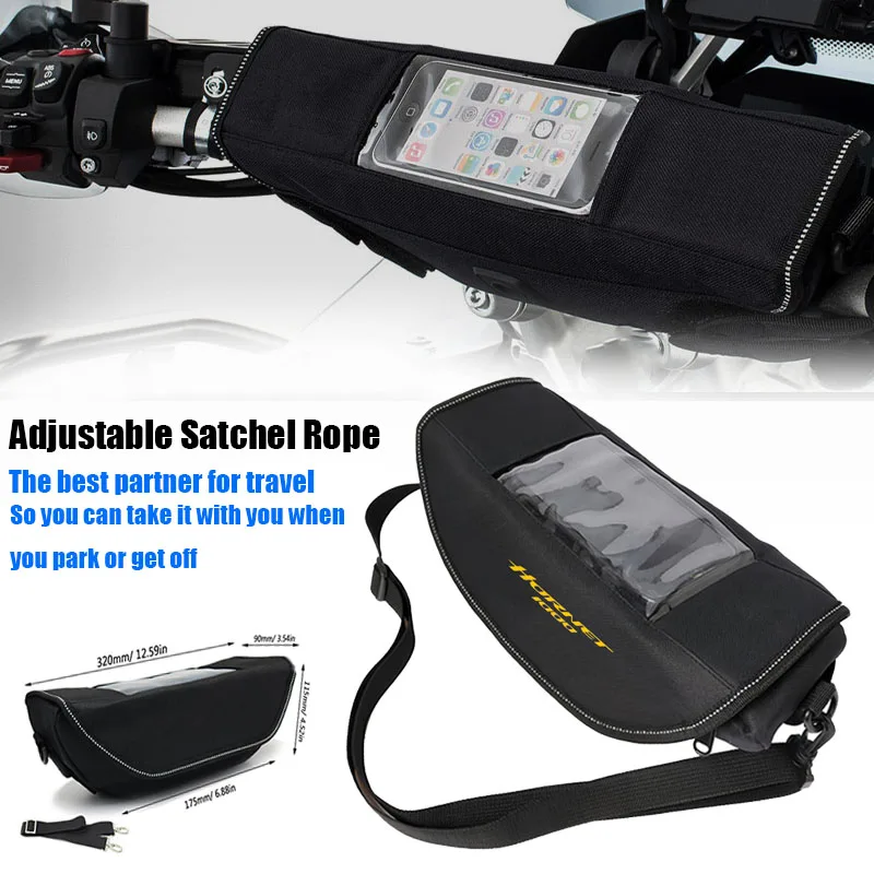 

For HONDA CB1000 CB 1000 HORNETSP 2024 2025 CB750 HORNET Motorcycle accessory Waterproof And Dustproof Handlebar Storage Bag
