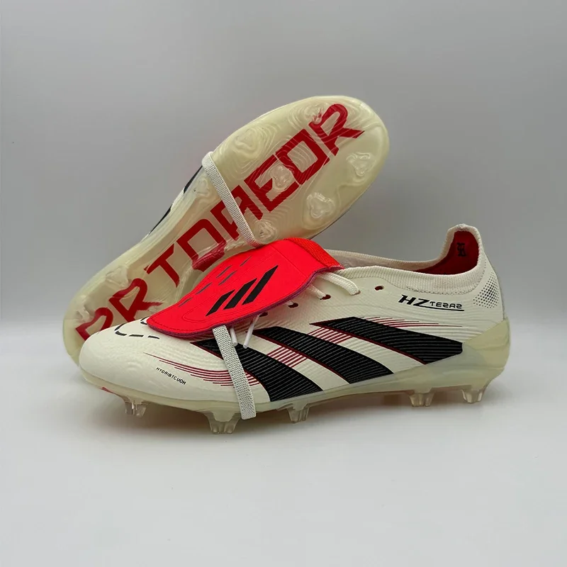 Nuevos zapatos de fútbol para hombres, zapatos de fútbol profesionales FG, tacos de sociedad, botas de campo de fútbol rápidas, zapatillas de deporte con picos largos de alta calidad