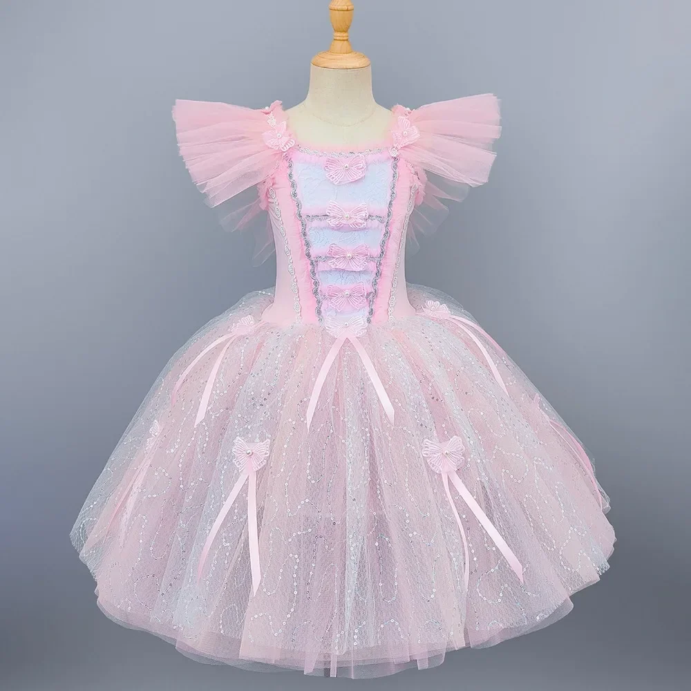 

Dance Wear Children's Day Ballet Leotards for Girls Dress Performance Costume Competition Uniform Children Clothing Kids Clothes