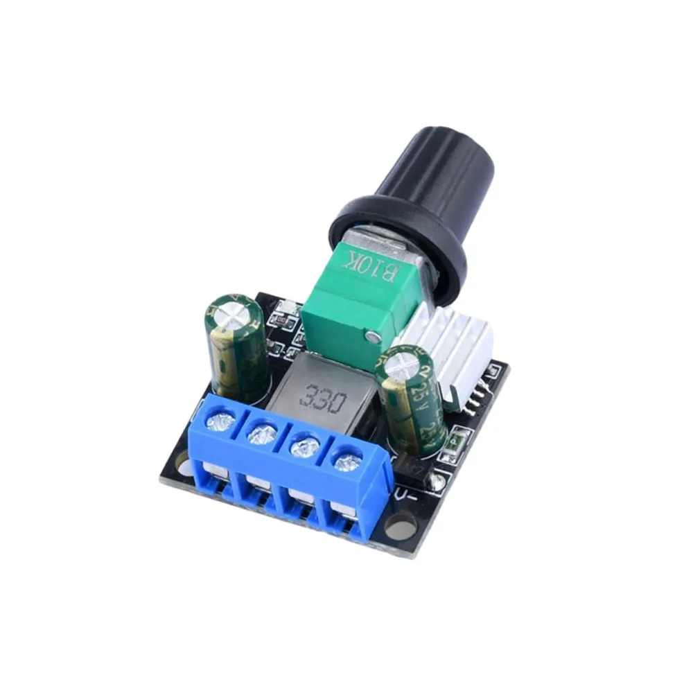 Motor Speed Regulator Cooling Fan Speed Controller Fish Tank Submersible Pump PWM DC Motor Brushless Speed Controller LED Dimmer