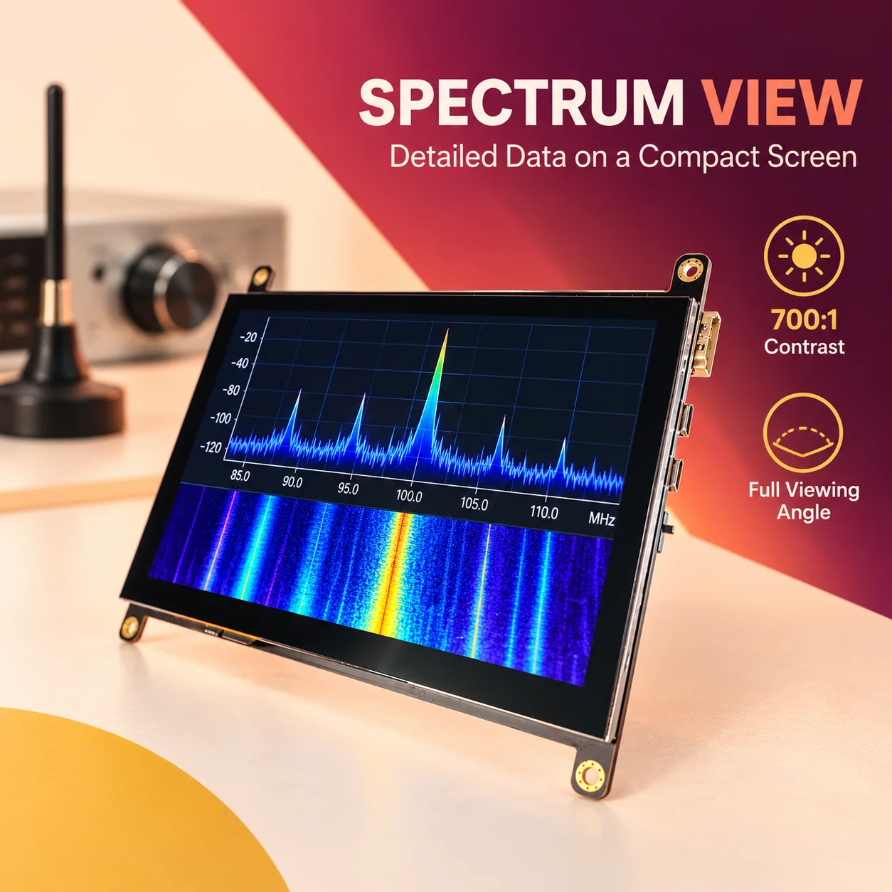 LESOWN 7 หน้าจอสัมผัสแบบคาปาซิ - Raspberry Pi 10.1 Inch Capacitive Touch Screen Ips บทวิจารณ์และราคา