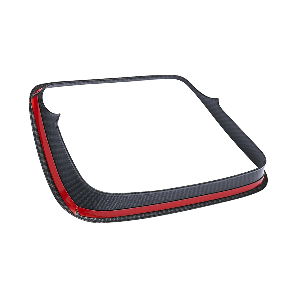 For BMW Mini Clubman (F54) 2016-2022 Carbon Fiber Car Dashboard Air Condition Switch Frame Cover Trim Sticker