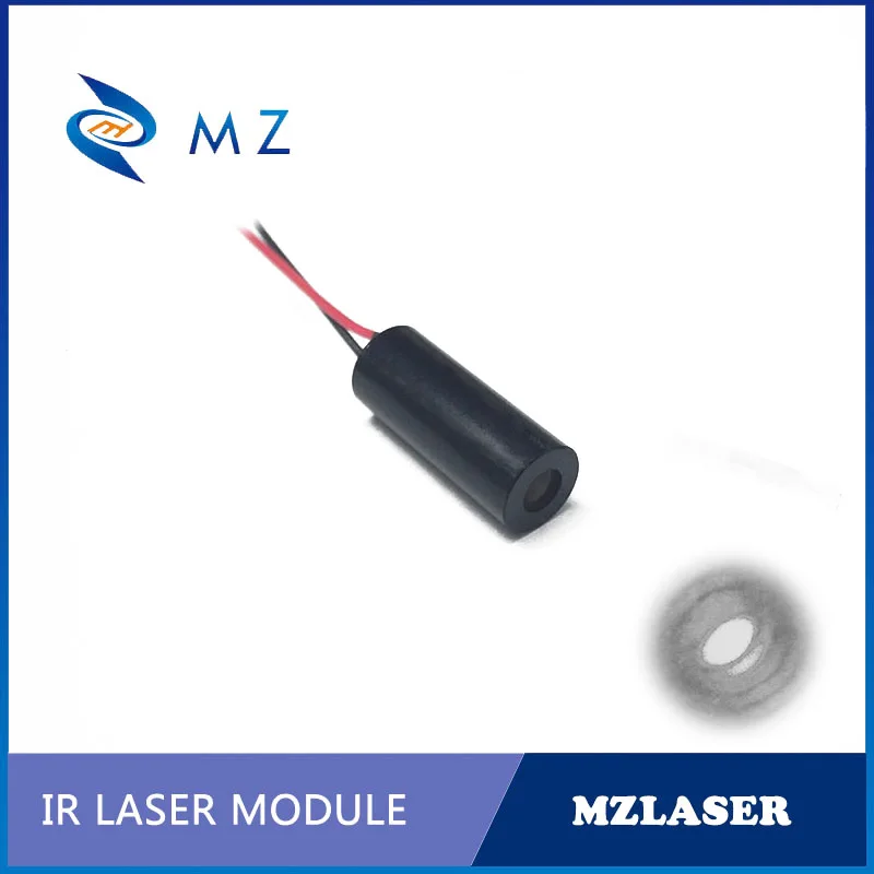 Wysokiej jakości H8mm 850nm 1mw IR Dot niskiej mocy klasy II moduł laserowy bezpieczny Laser klasy przemysłowej