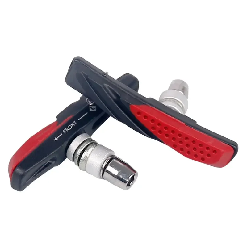 Deemount Dual Component V-Brake Pads MTB Brake Shoes For Linear Pull Brakes All weathers Low Noise 72mm Replaceable Inserts Opti