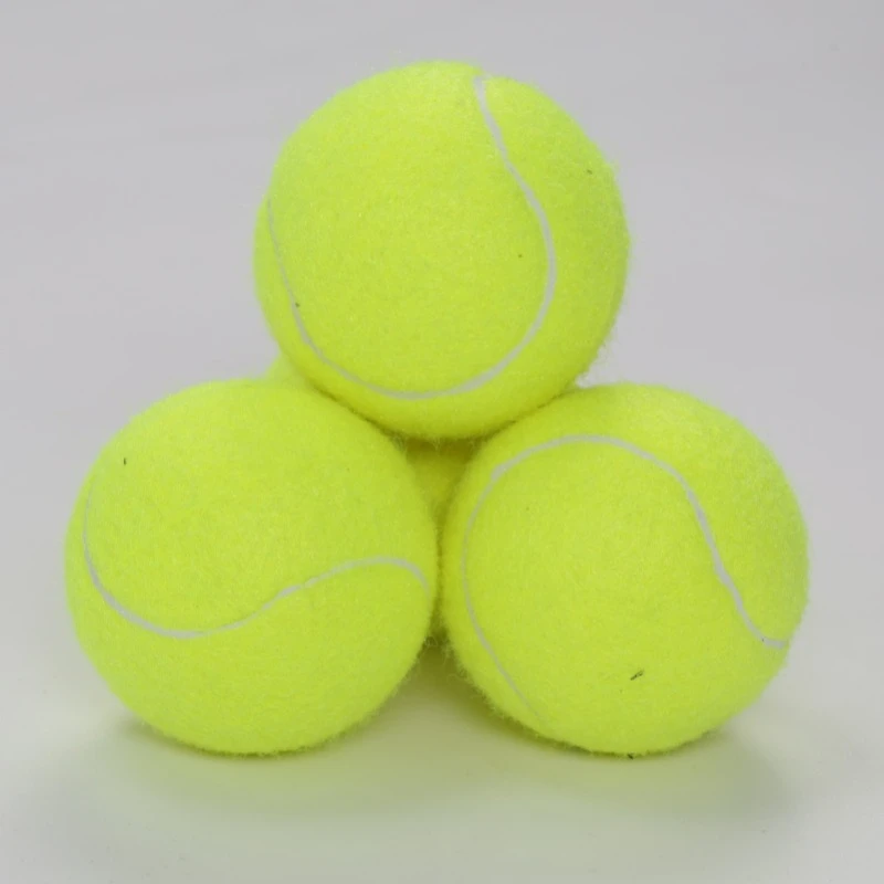 Junior Training Ball Practice Tennis Above 1.15 Meters Elastic Training Tennis Match Training Chemical Fiber Tennis 1PC