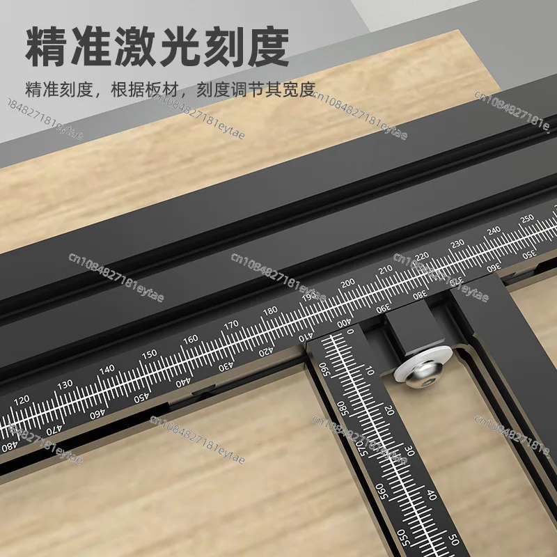 50 66# Table Saw Fence Router Lift Multi Track Rail Push Stick Miter Gauge DIY