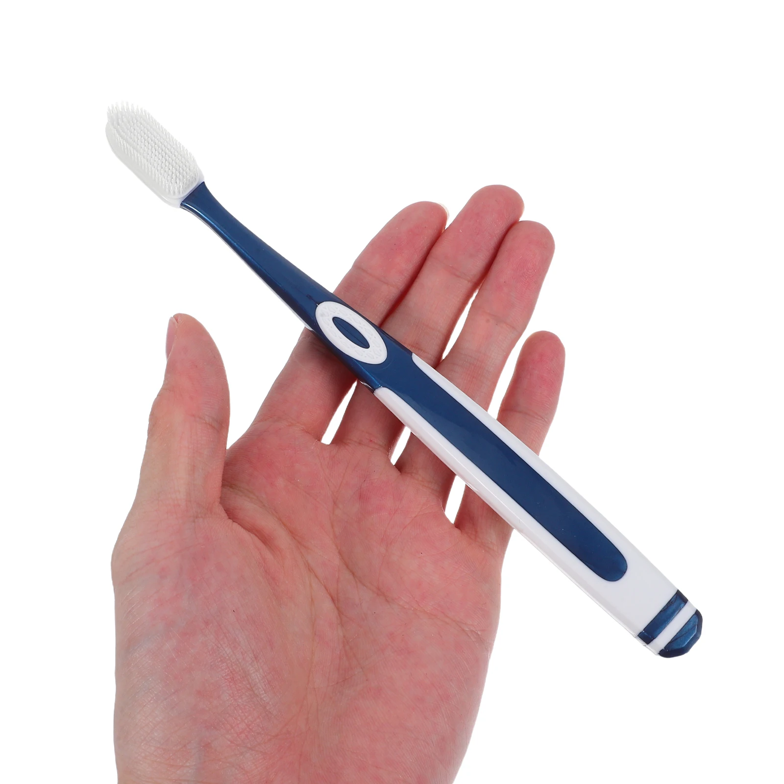 

1Set Toothbrush Replacement Heads Flexible Bristles Nano Silicone Toothbrush for Adult Household Daily Oral Cleaning Tool