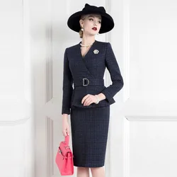 High End President Fashion Professional Dress Celebrity Suit Femininity Ol