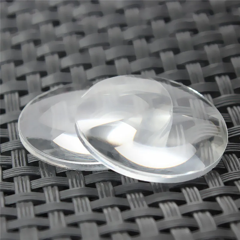 10Pcs Dia 25mm BiConvex Clear Lens Convex Glass Lens For Google Cardboard Box 3D VR Glasses Magnifying Lens Focal Length 45mm